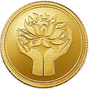 1 gm gold coin